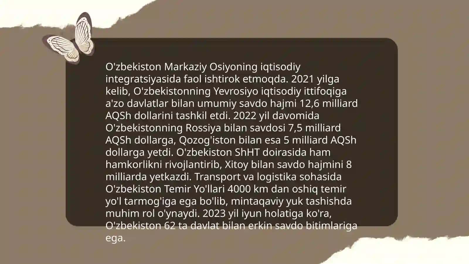 O'zbekiston jahonga yuz tutmogda 4