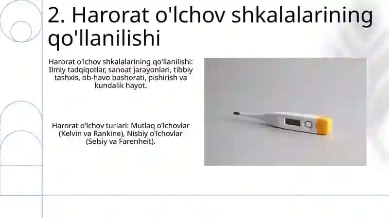 Harorat òlchov shkalalari 4
