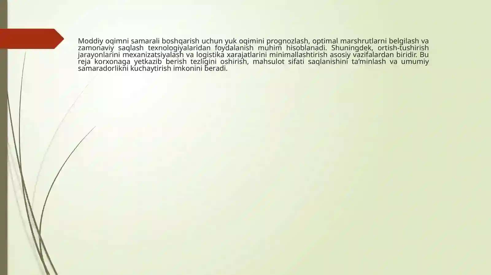 LOGISTIKANING ASOSIY OQIMLARI 4