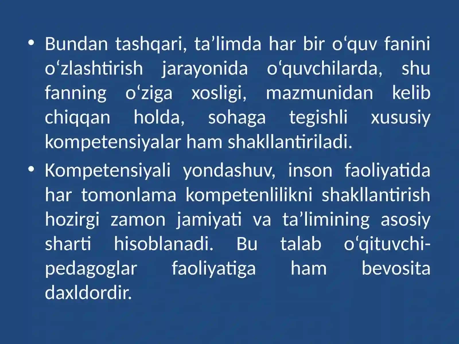 Kompetensiya tushunchasi va turlari 4