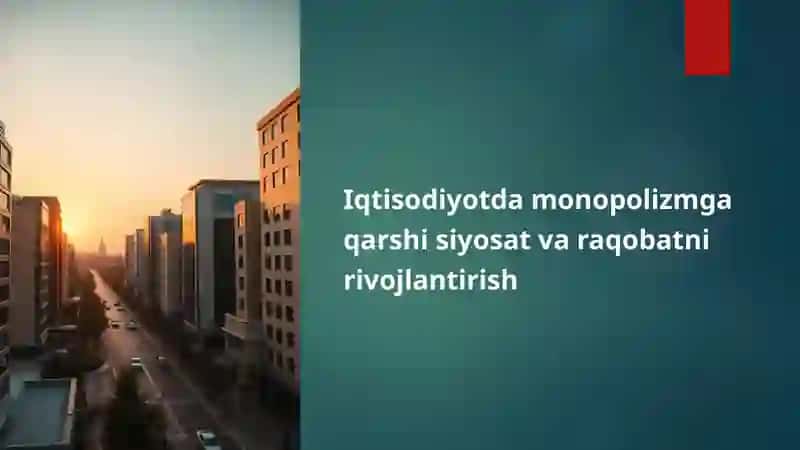 IQTISODIYOT (TARMOQLARI VA SOHALARI BO’YICHA) 4