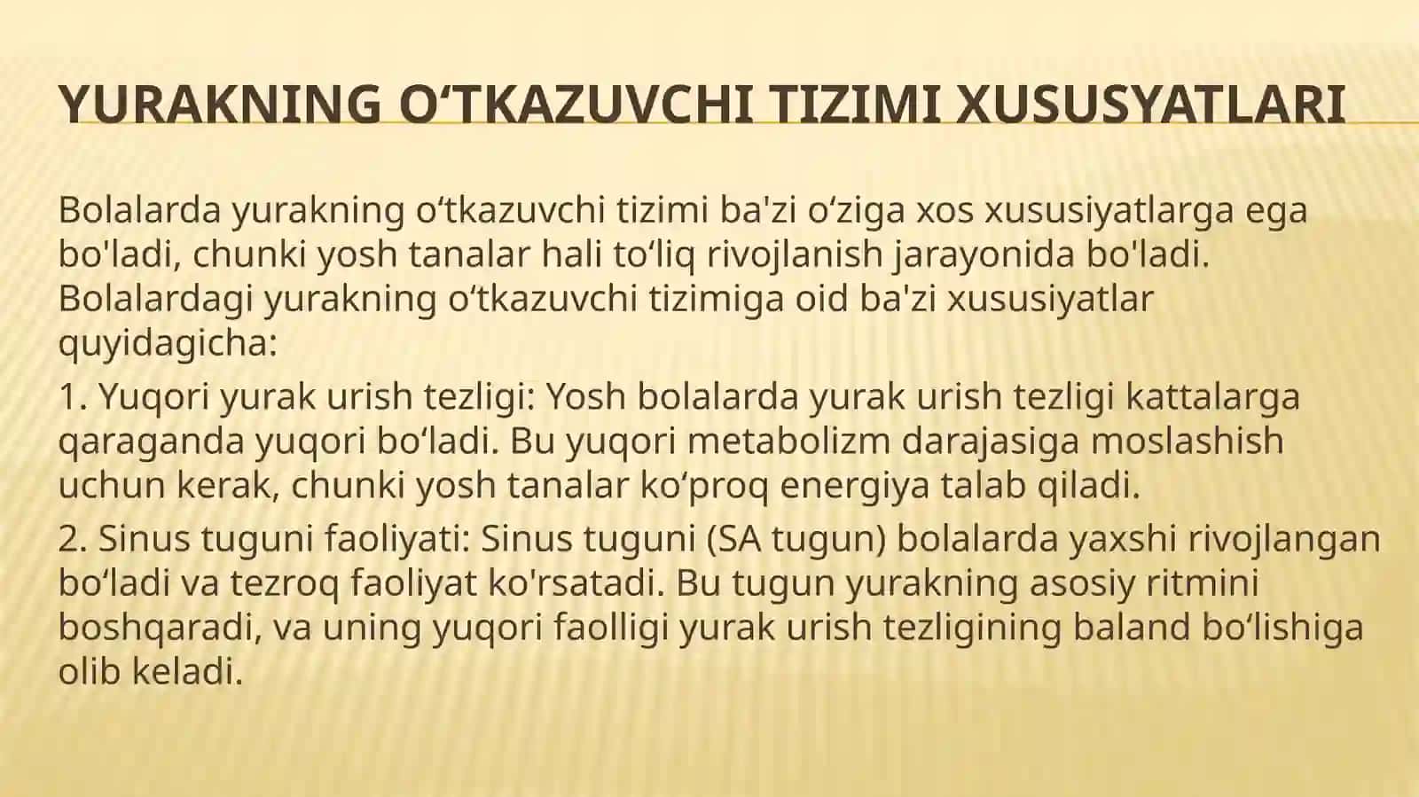 Yurakning o’tkazuvchi tibbtizimi 4