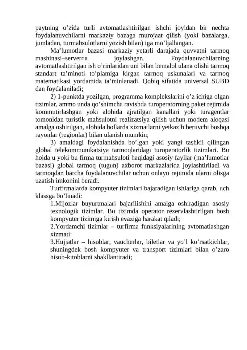 Turizmda axborot texnologiyalari 4