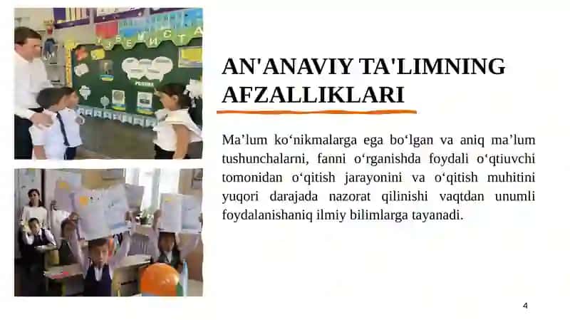 Umumiy pedagogika va psixologiyaMustaqil ish 4