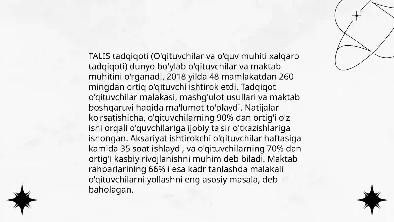 Ta'lim sifatini baholashning xalqaro standartlari 4