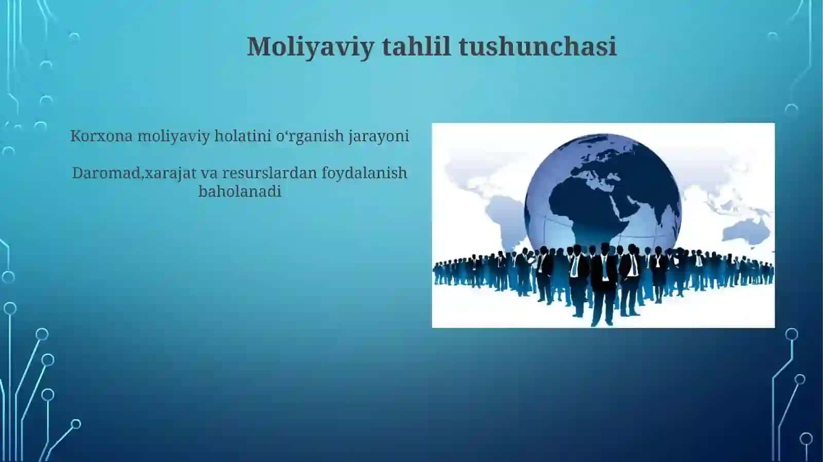 Moliyaviy tahlilning zamonaviy boshqaruvdagi ro‘li 4