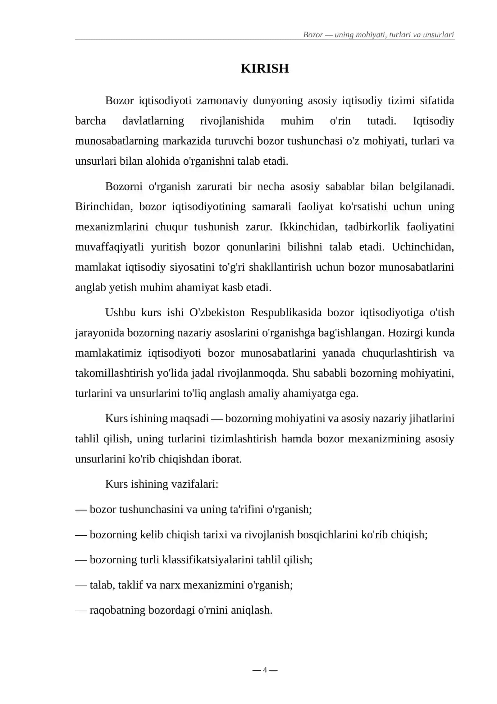 BOZOR - UNING MOHIYATI, TURLARI VA UNSURLARI 4