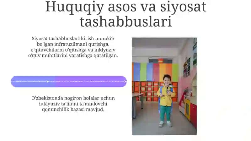 O'zbekistonda Inklyuziv Ta'lim 4