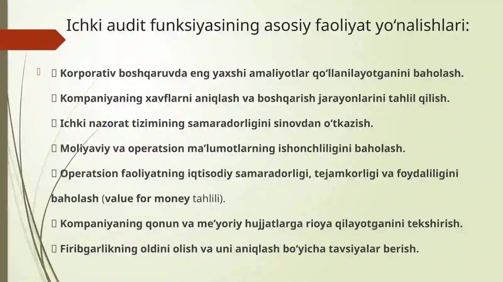 Ichki audit va uning funksiyalari 4