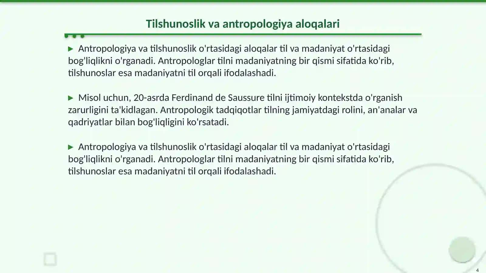 Tilshunoslikning ijtimoiy fanlar bilan munosabati 4