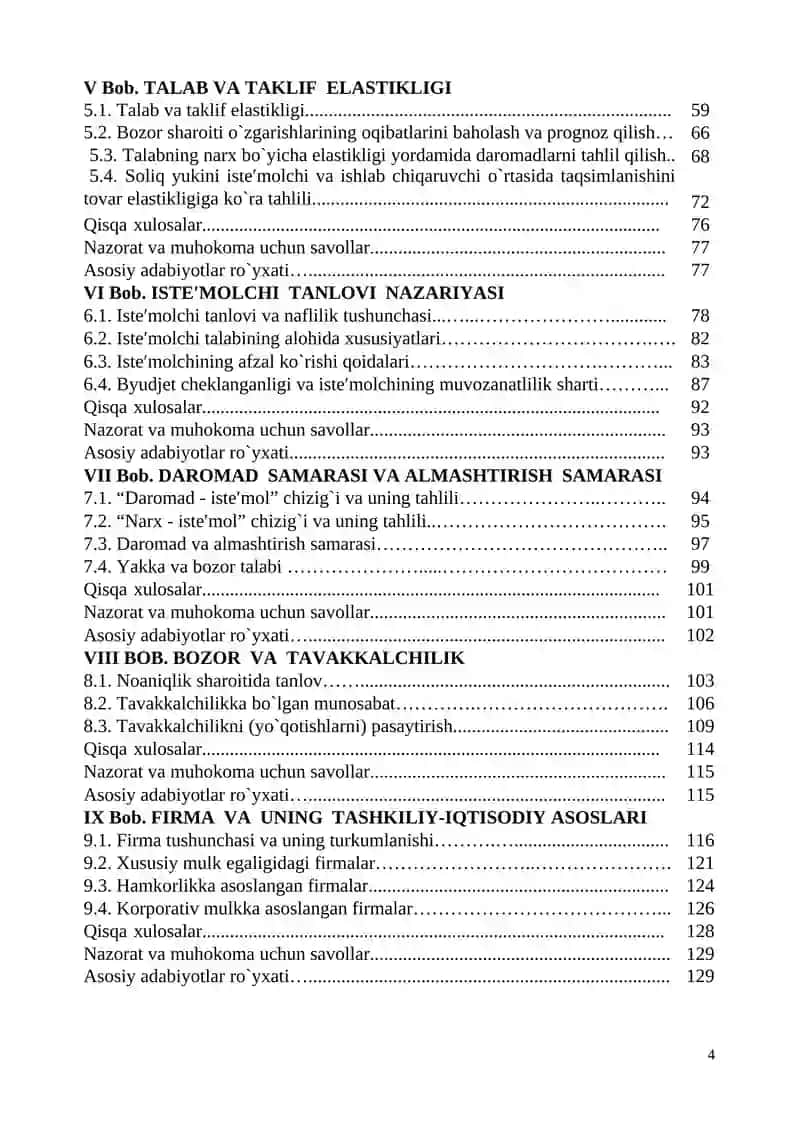 Mikroiqtisodiyot 4