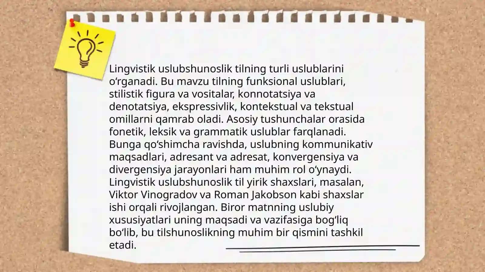 Uslubiy me'yorlar. Lingvistik uslubshunoslik 4