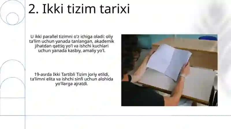Fransiya talim tizimining Dual bosqichi xisusiyatlari 4