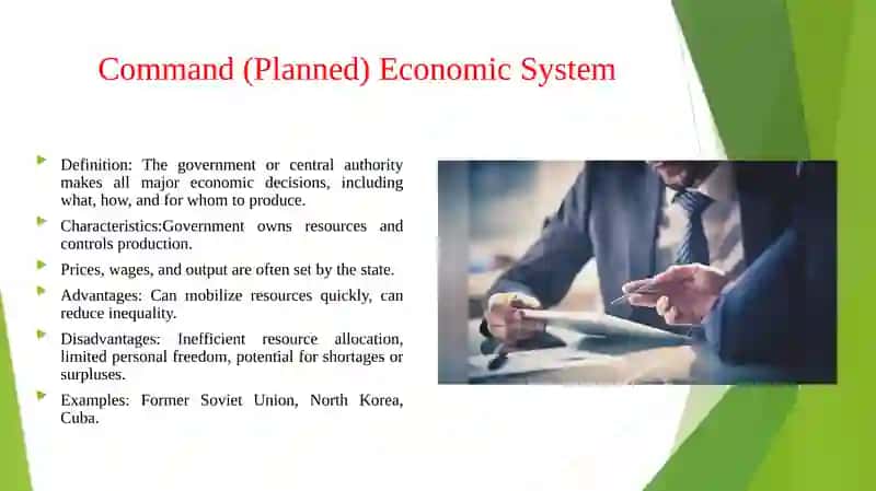 Types of economic systems 4