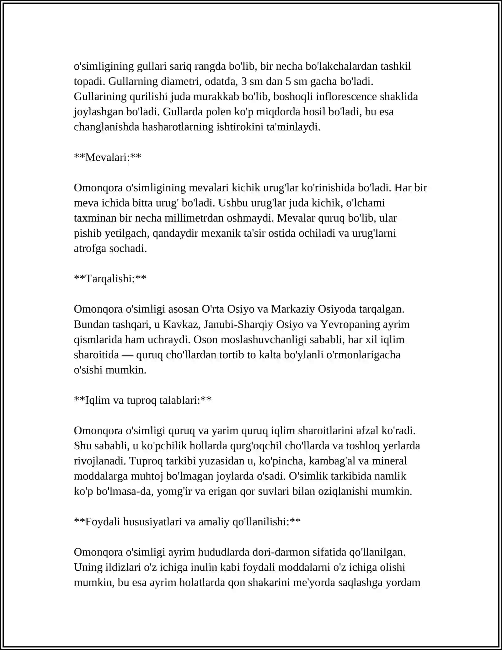 OMONQORA USIMLIGI 4