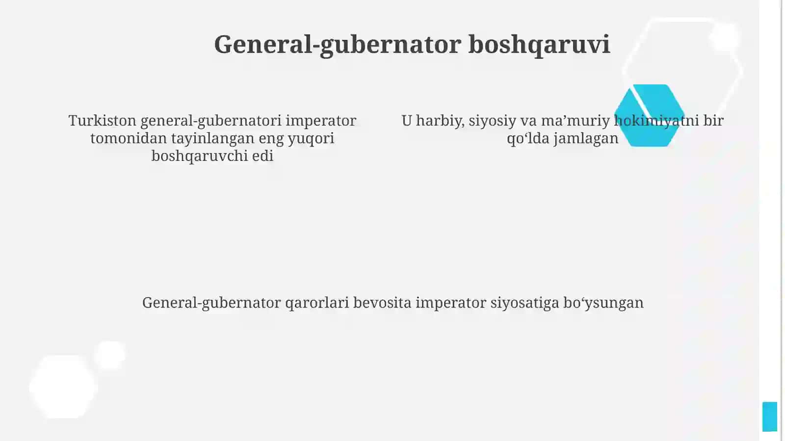Turkiston oʻlkasida siyosiy-maʼmuriyboshqaruvtizimi 4