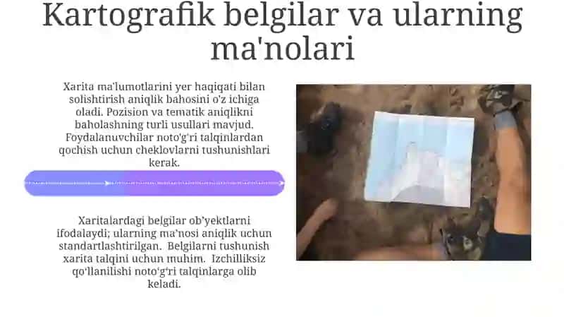 Картографик карталар ва унинг похияти 4