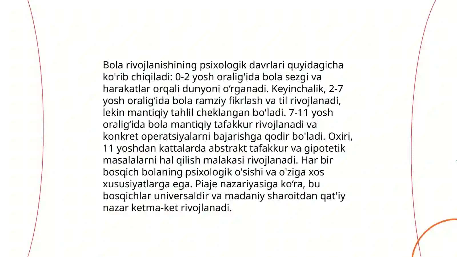 Bolalar psixologiyasi faning predmet maqsad Va vazifalari 4