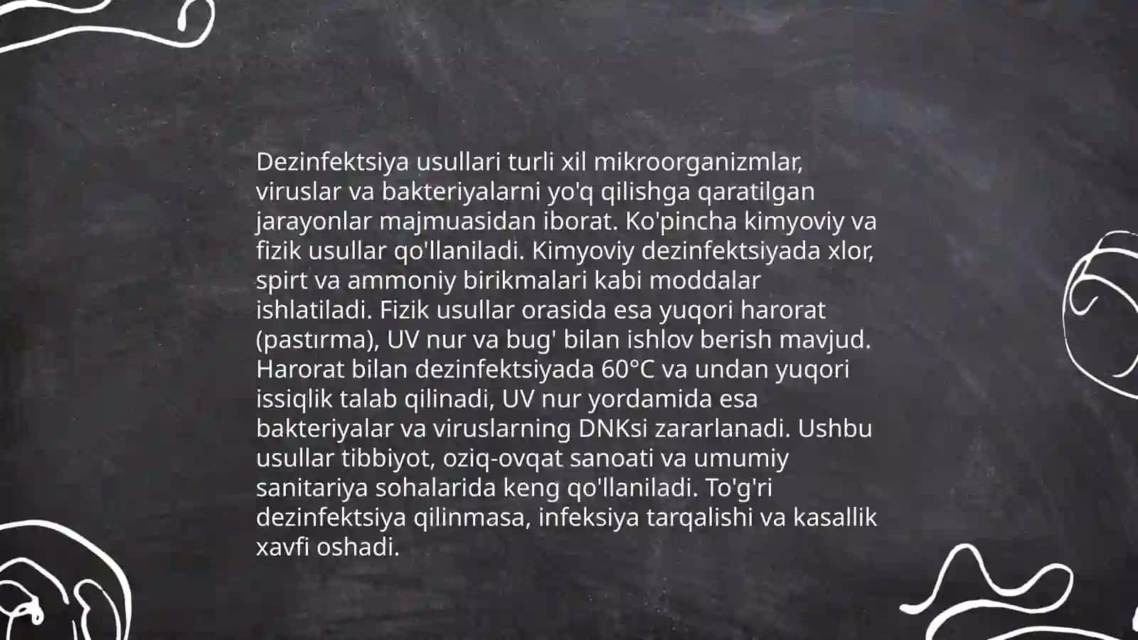 Dezinfeksiya obektlari va turlari 4