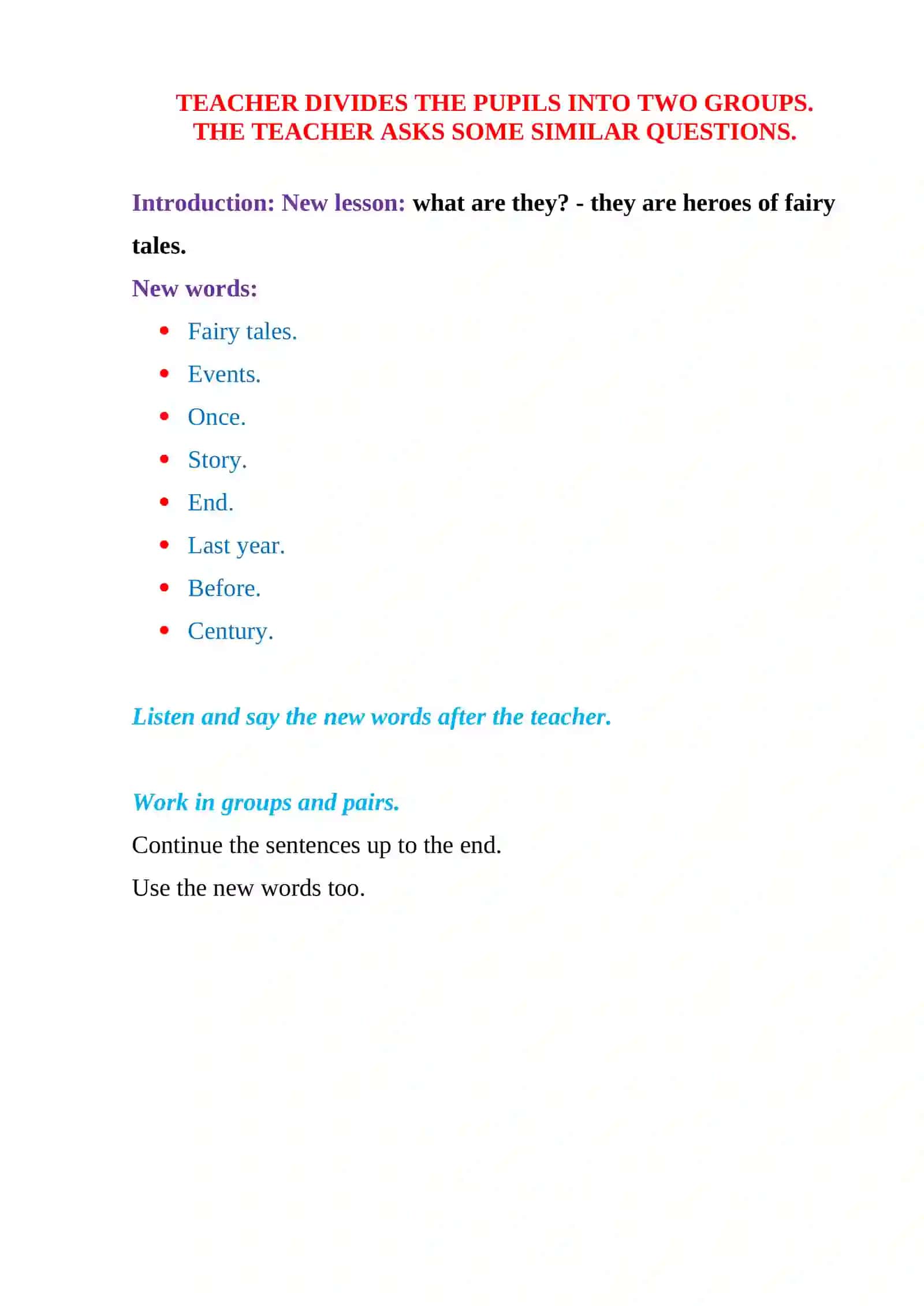 Do you like fairy tales? 4