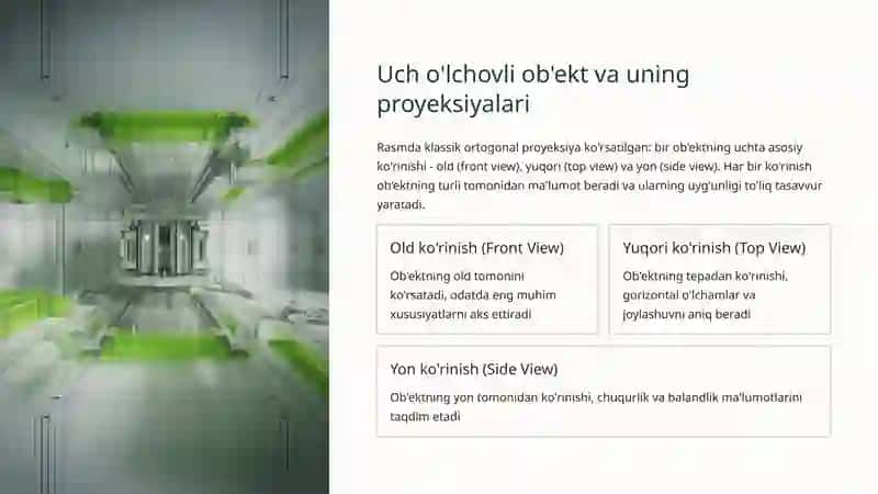 Proyeksiyalar bilan ishlash 4