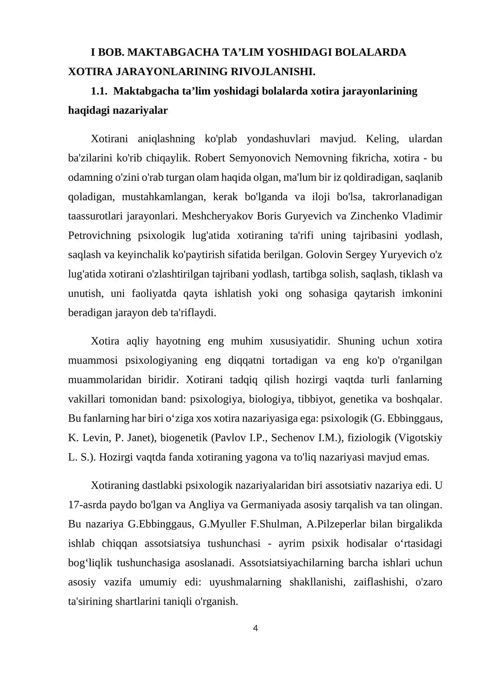 Bolalar Xotirani Rivojlantirish 4