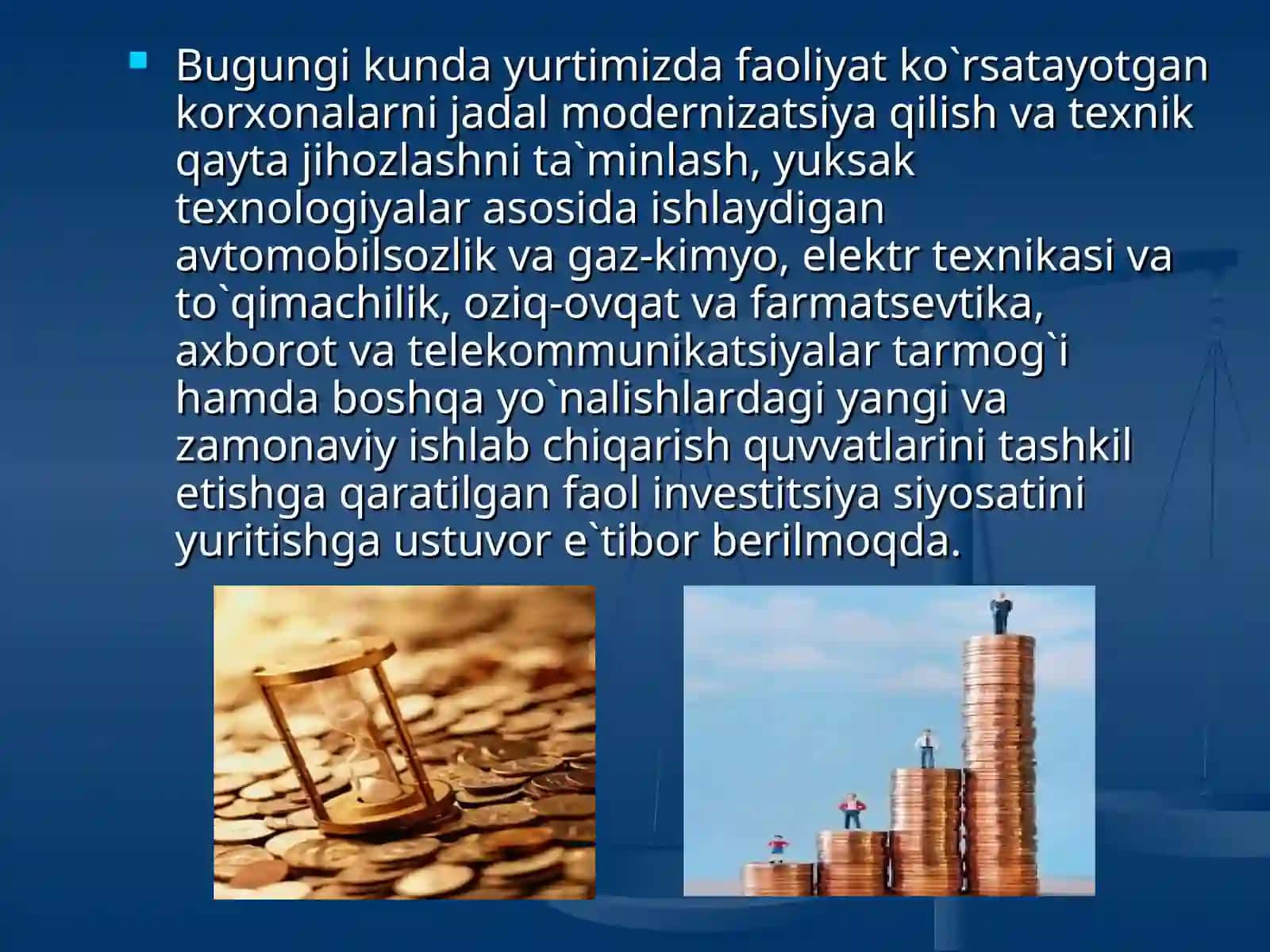 Xorijiy investitsiyalar jalb qilish shakllari 4