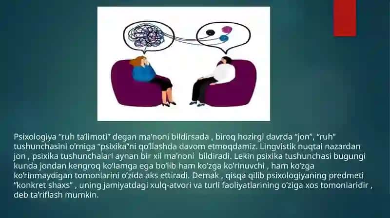 Psixologiya fanining maqsad va vazifalari 4