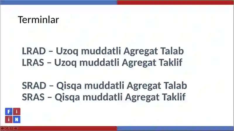 Agregat talab va agregat taklif 4