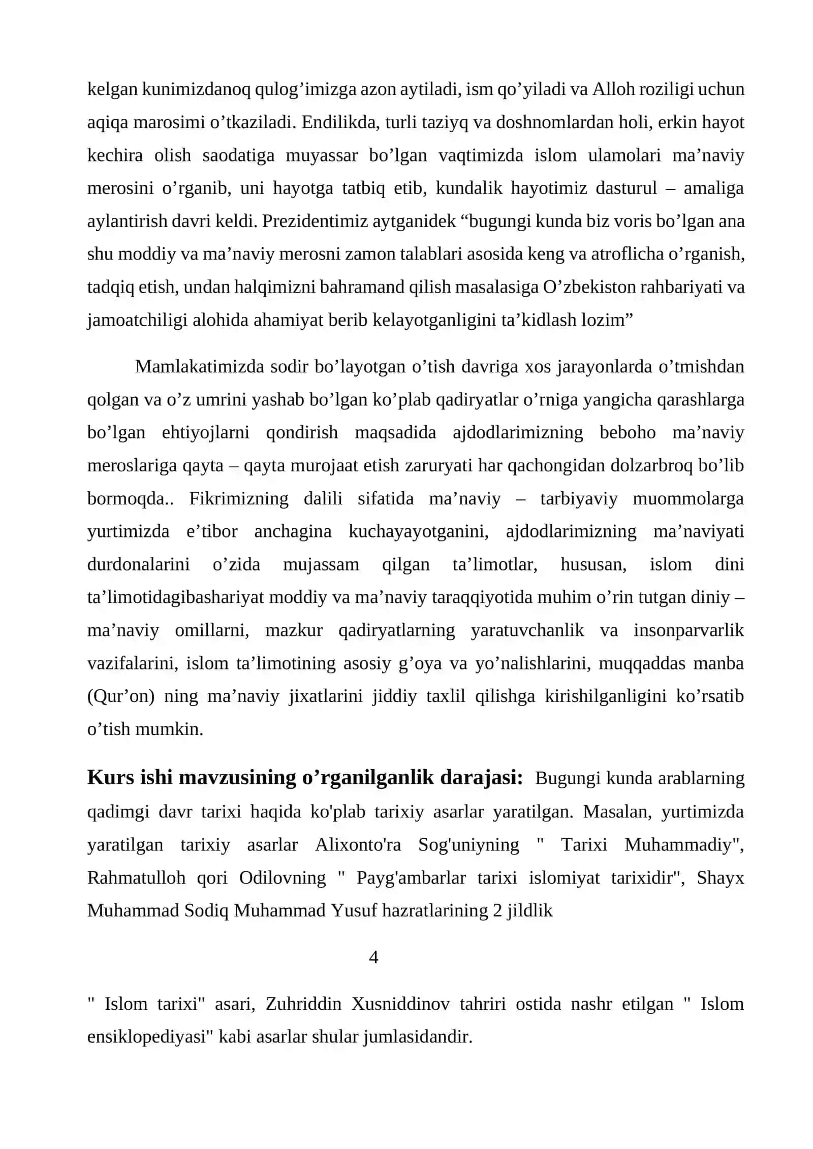 Bo'ronov Zafarbekning Jahon tarixi 4