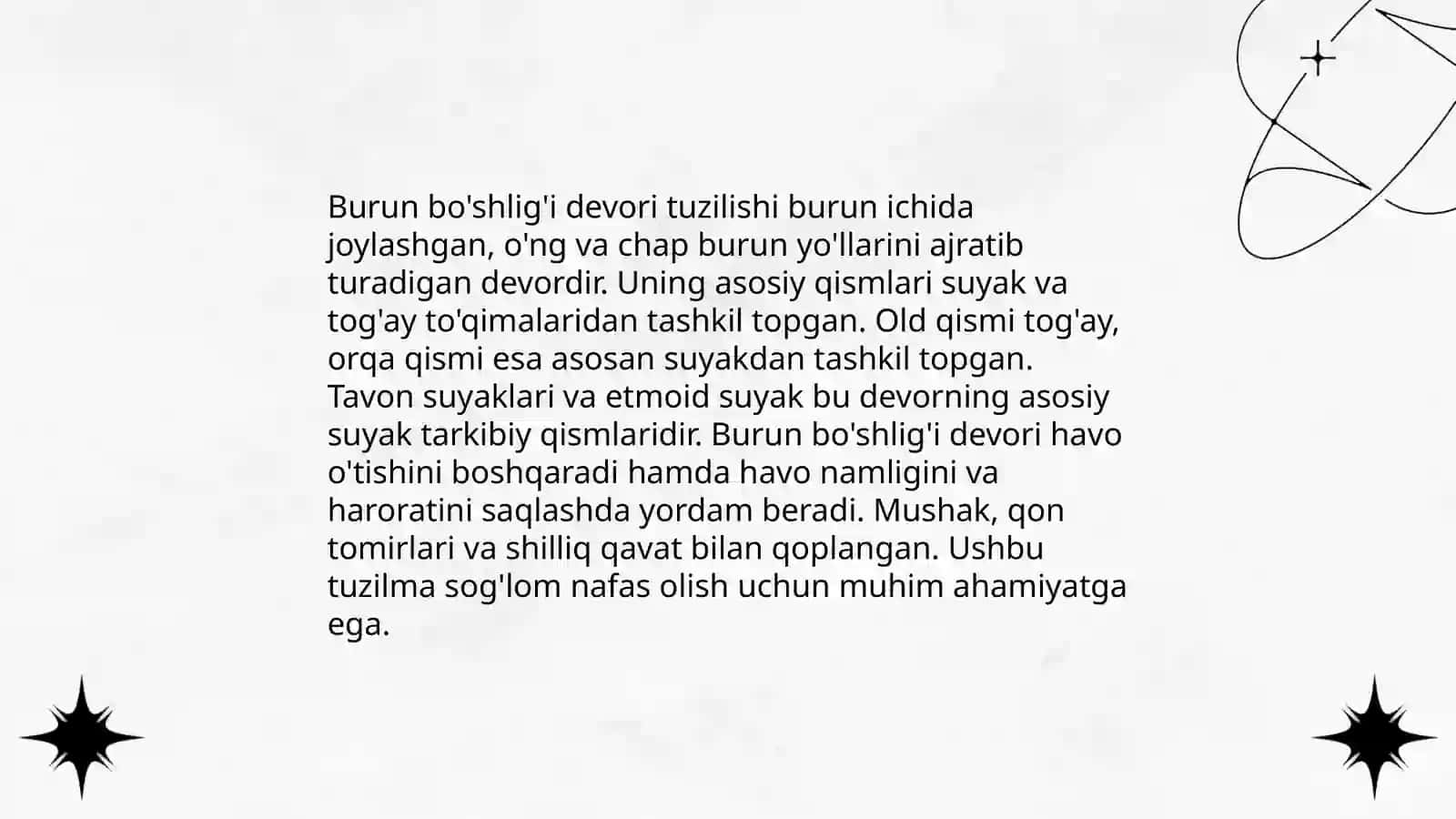 Burun bo’shlig’i va hiqildoq anatomiyasi 4