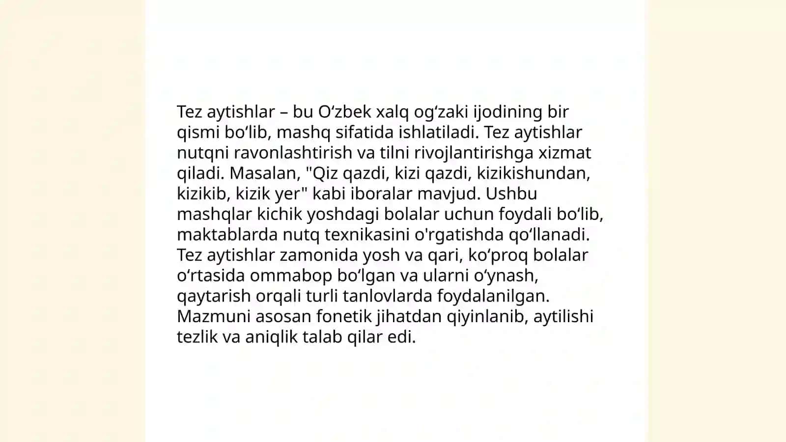 Bolalar folklori janrlari va oʻyinlari 4