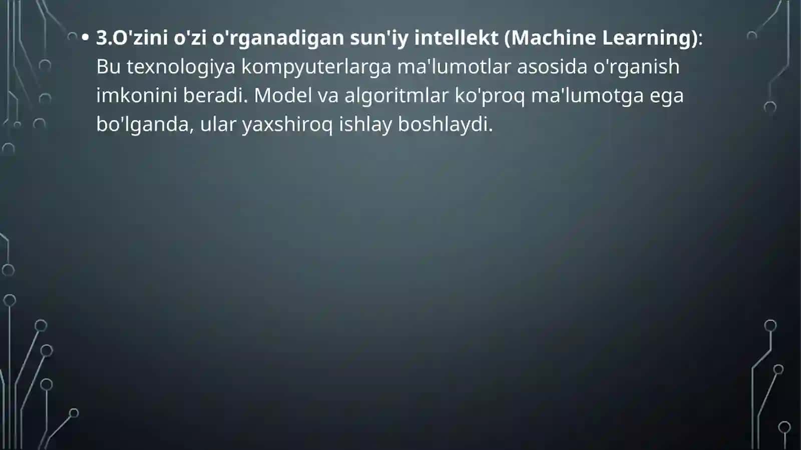 Sun'iy intellekt va uning xususiyatlari 4