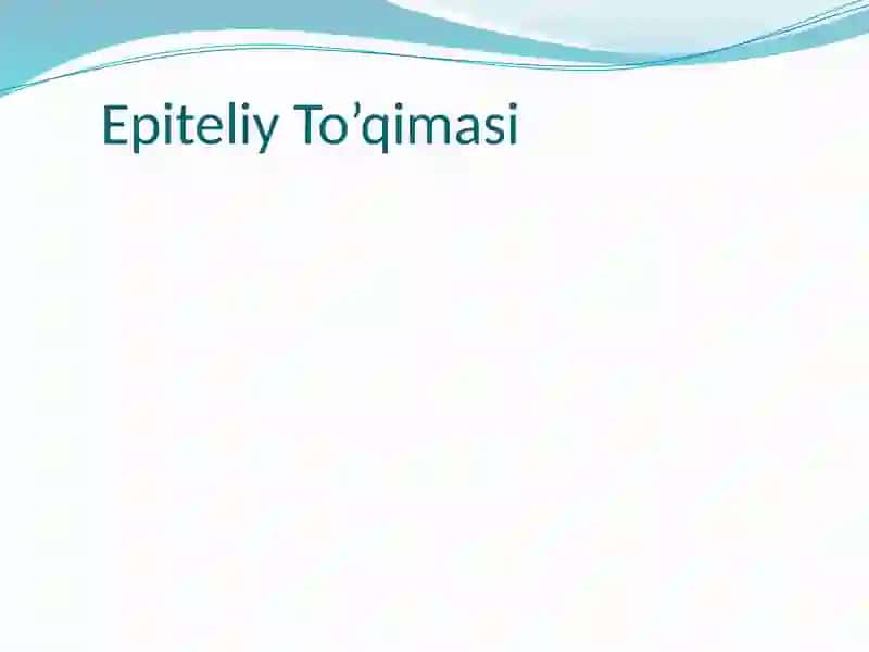 To’qima turlari 4