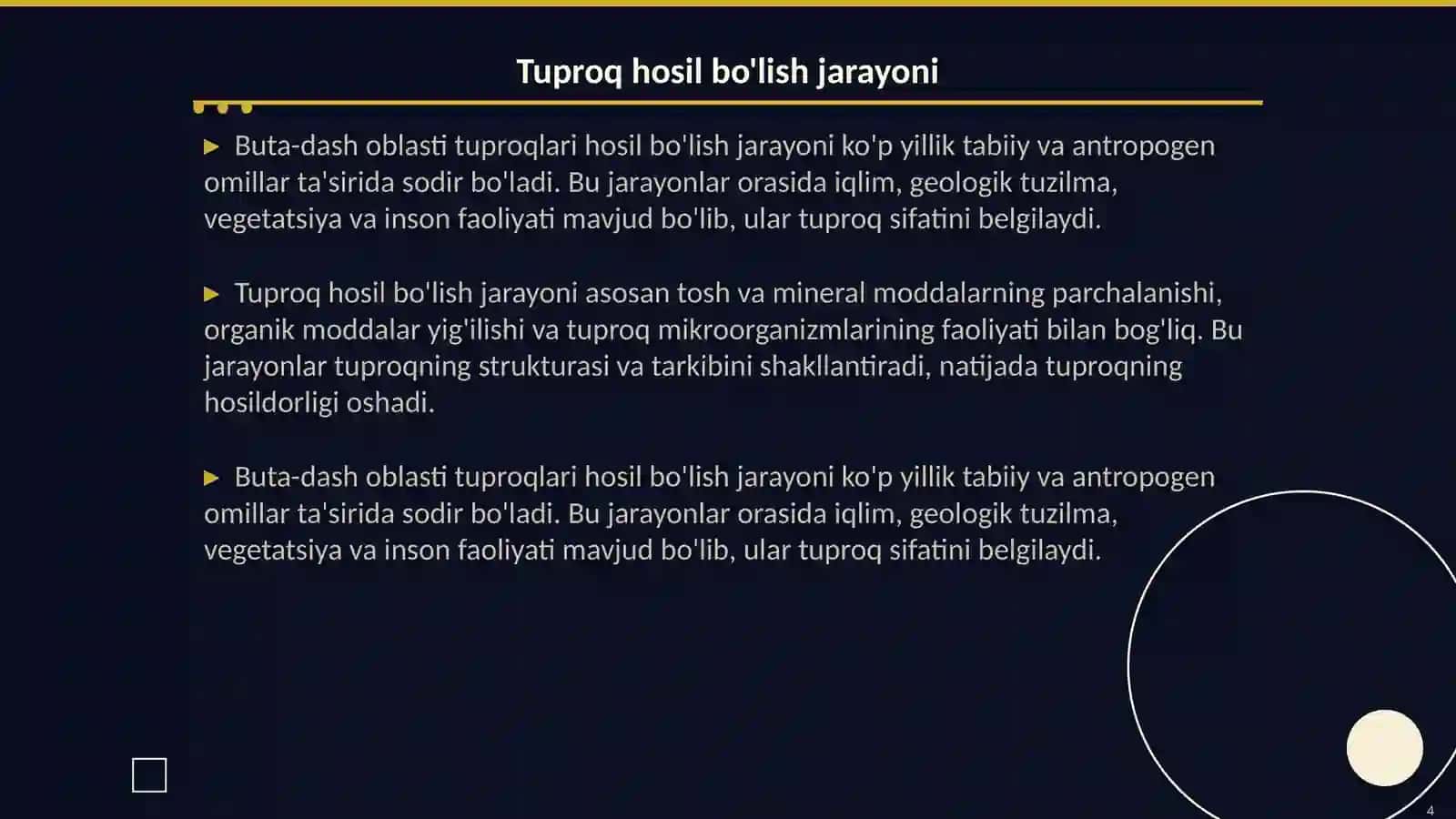 Buta-dash oblasti tuproqlari 4