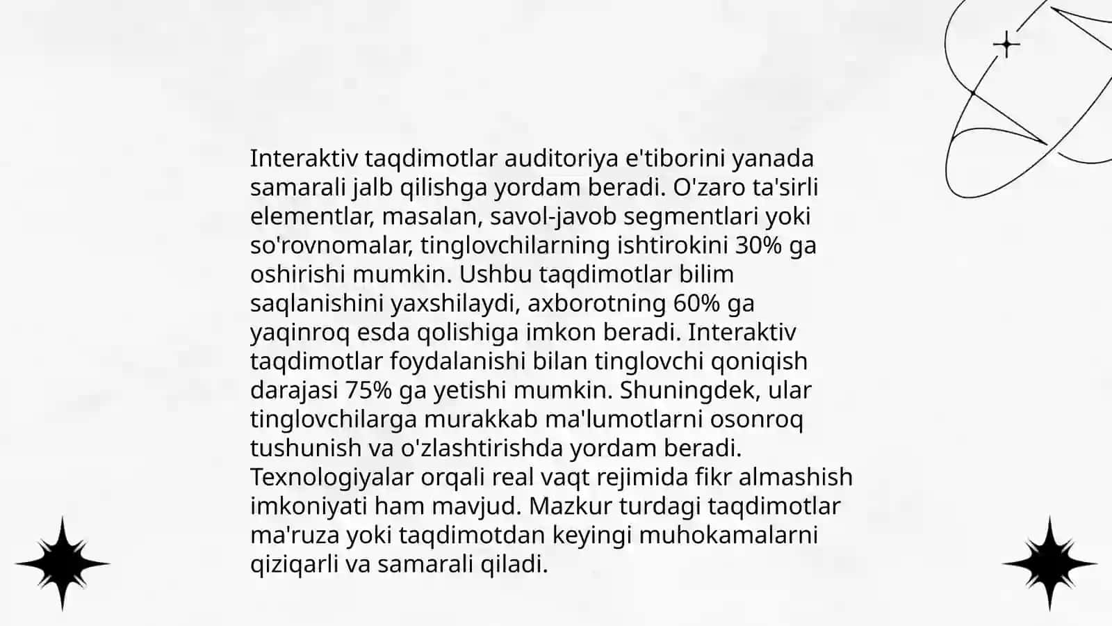 Ms Power Pointda oʻrgatuvchi -interaktiv taqdimotlar yaratish 4