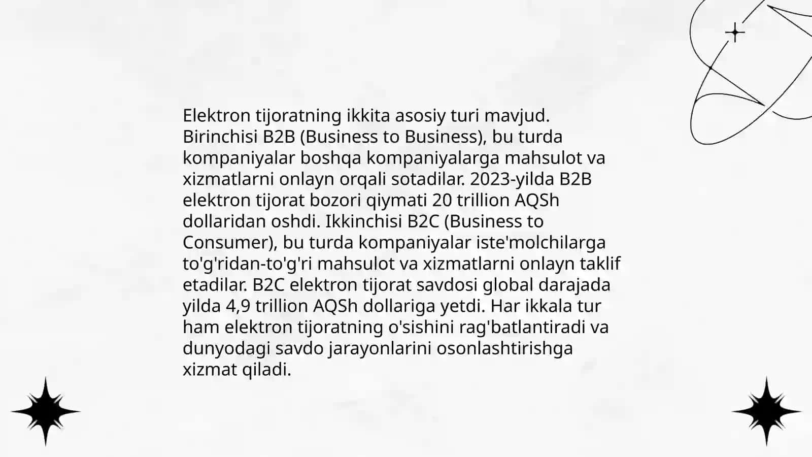 Elektron tijorat asoslari 4