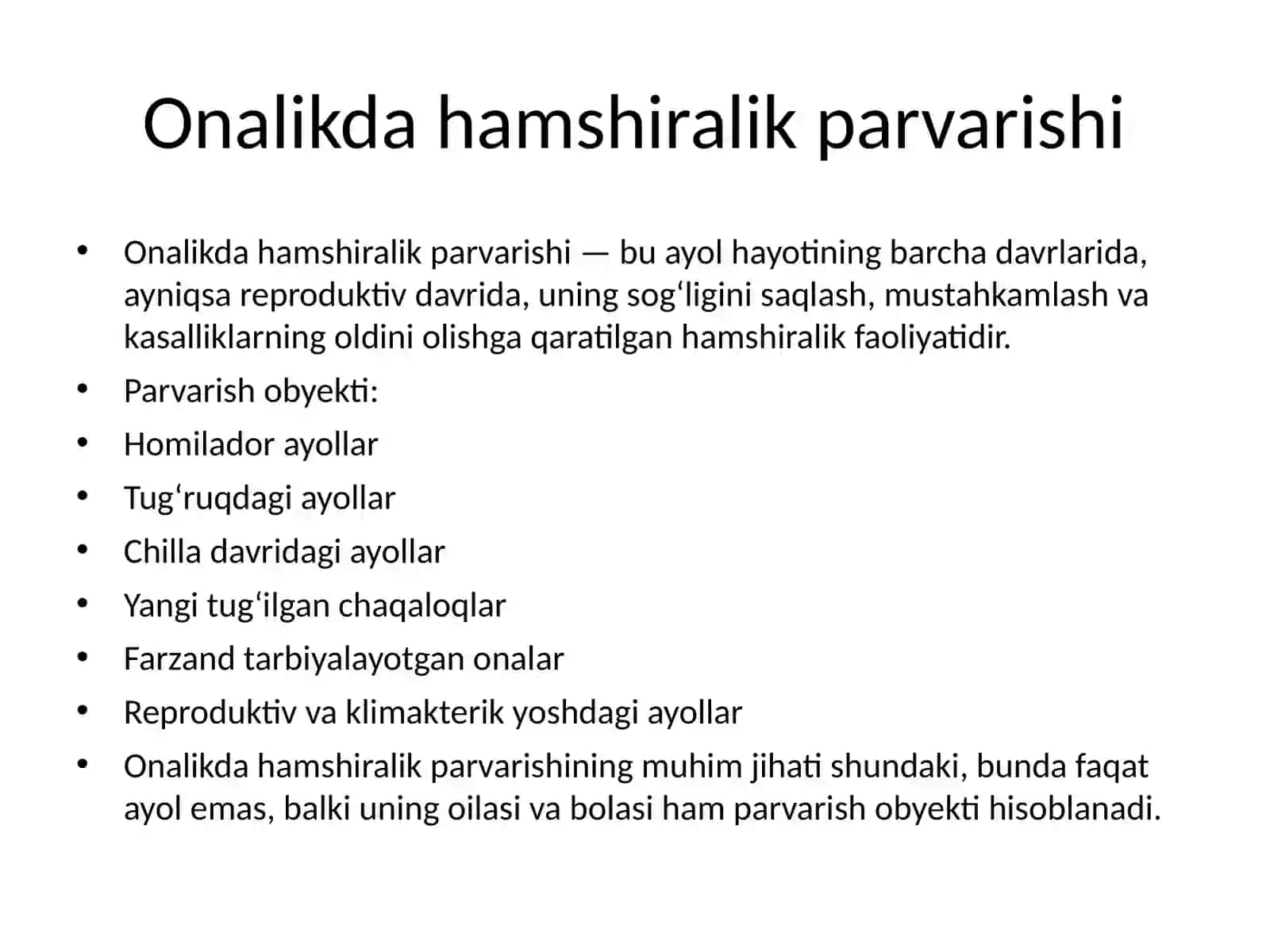 ONANI SOG‘LIG‘INI SAQLASH 4