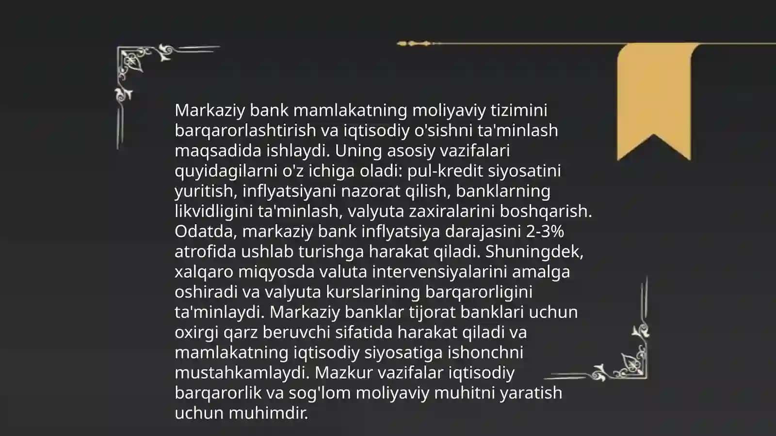 Davlat pul kredit siyosati 4