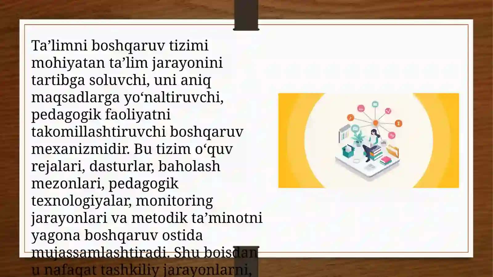 Ta’limni boshqaruv tizimlari 4