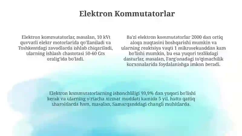 Elektrda kommutatsiya qonunlari 4