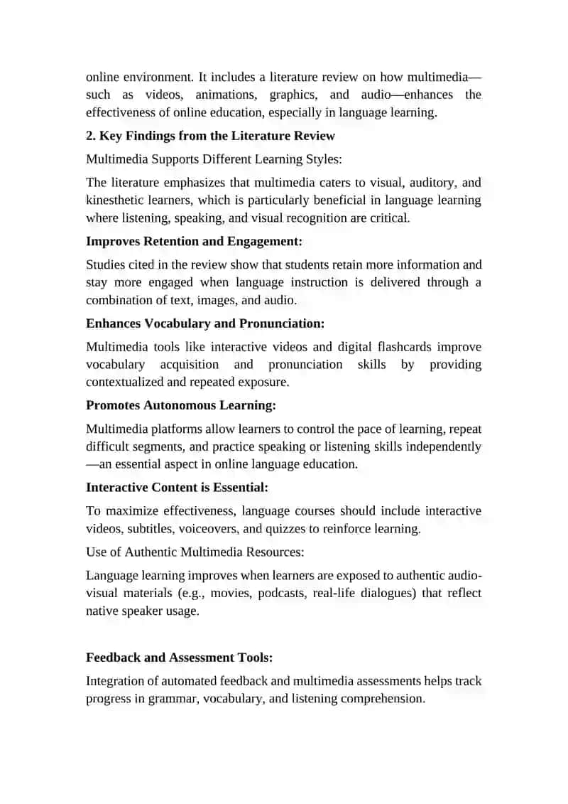 "Effective Use of Multimedia in Online Teaching" 4
