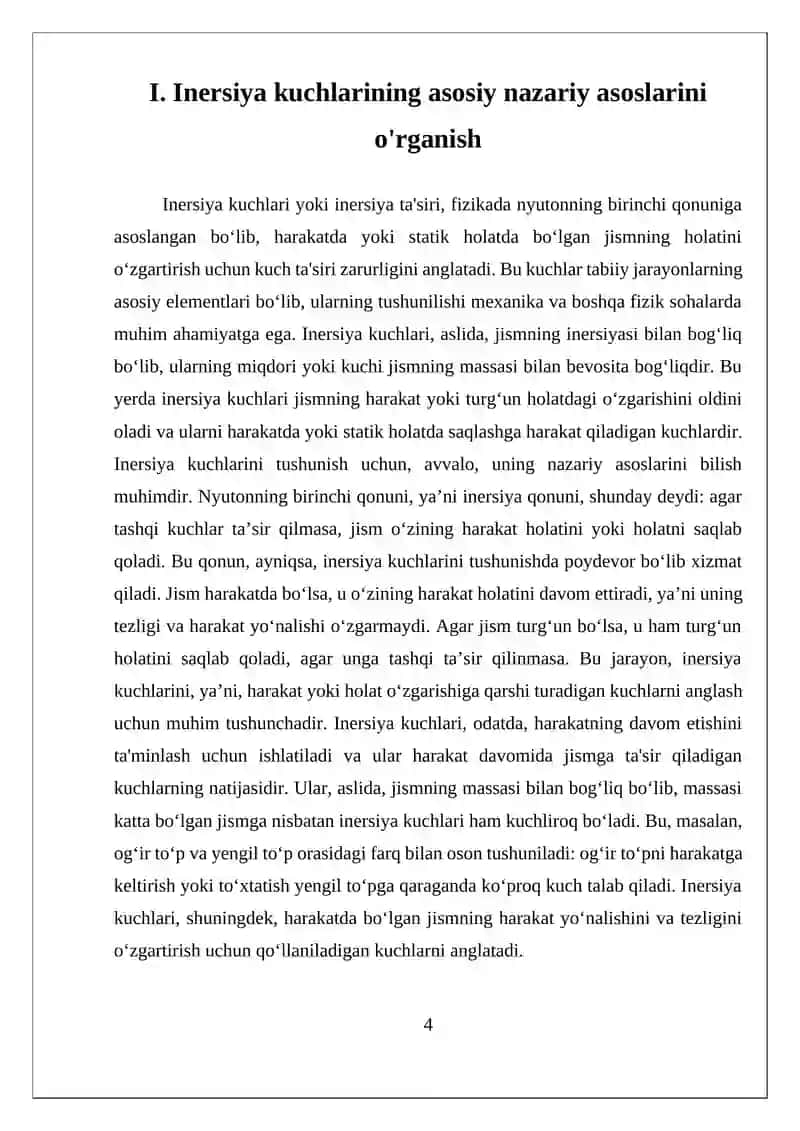 Tabiatda Inertsiya Kuchlari 4