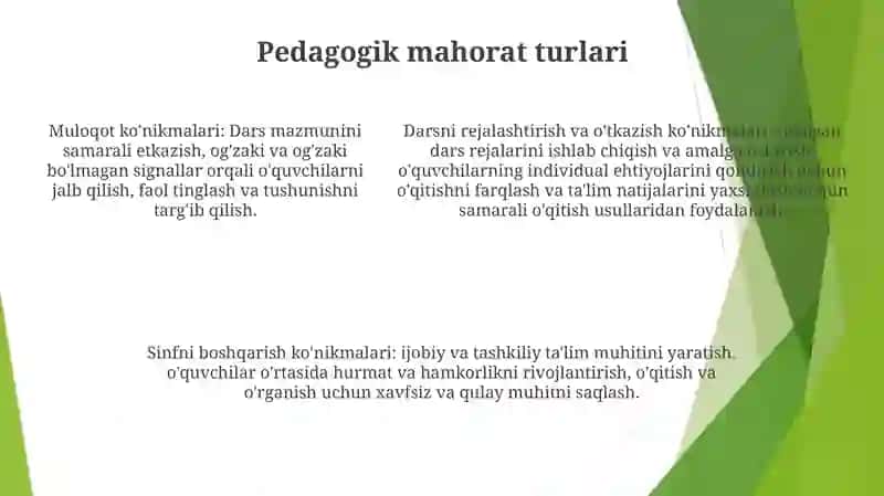 Pedagogik Mahorat 4