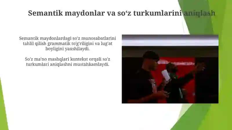 Sifat so'z turkumini o'rgaishdagi leksik-semantik mashqlar 4