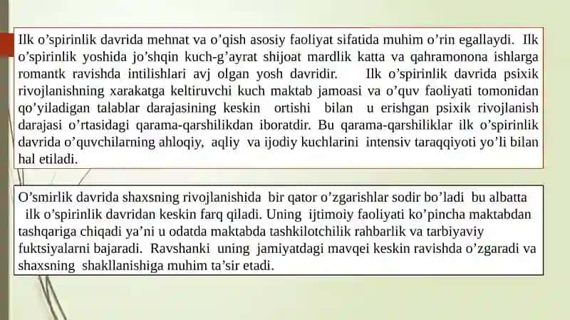 O‘spirinlik davri 4