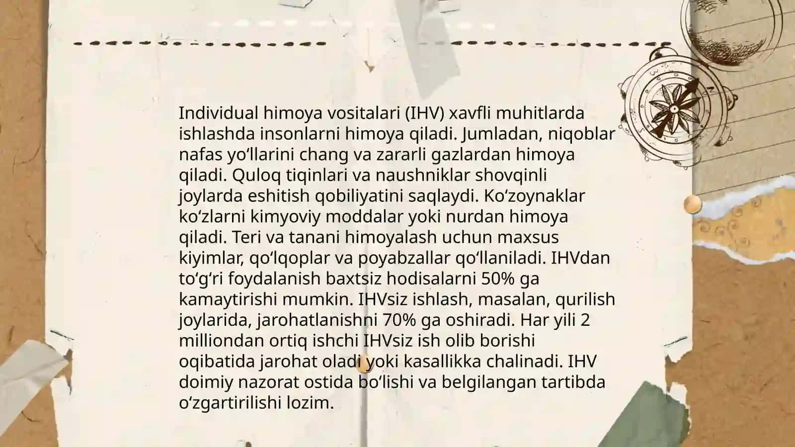 Xodimning mehnatni muhofaza qilish talablariga rioya qilish majburiyatlari 4
