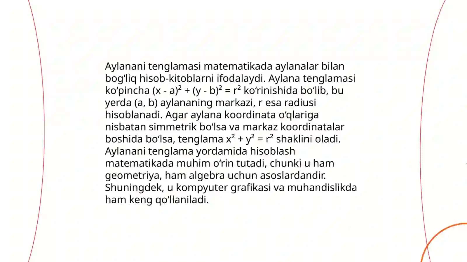 Ikkinchi tartibli egri chiziqlar 4