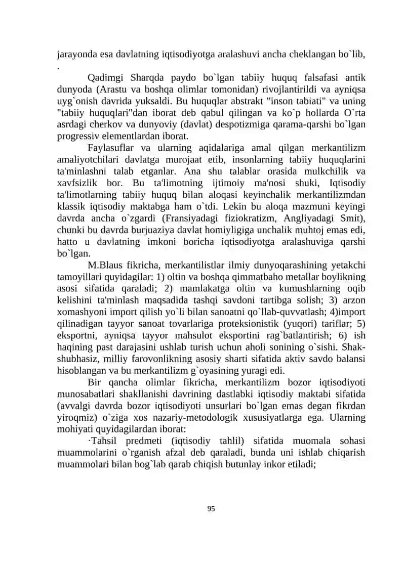 MERKANTILIZM IQTISODIY TA'LIMOTI 4