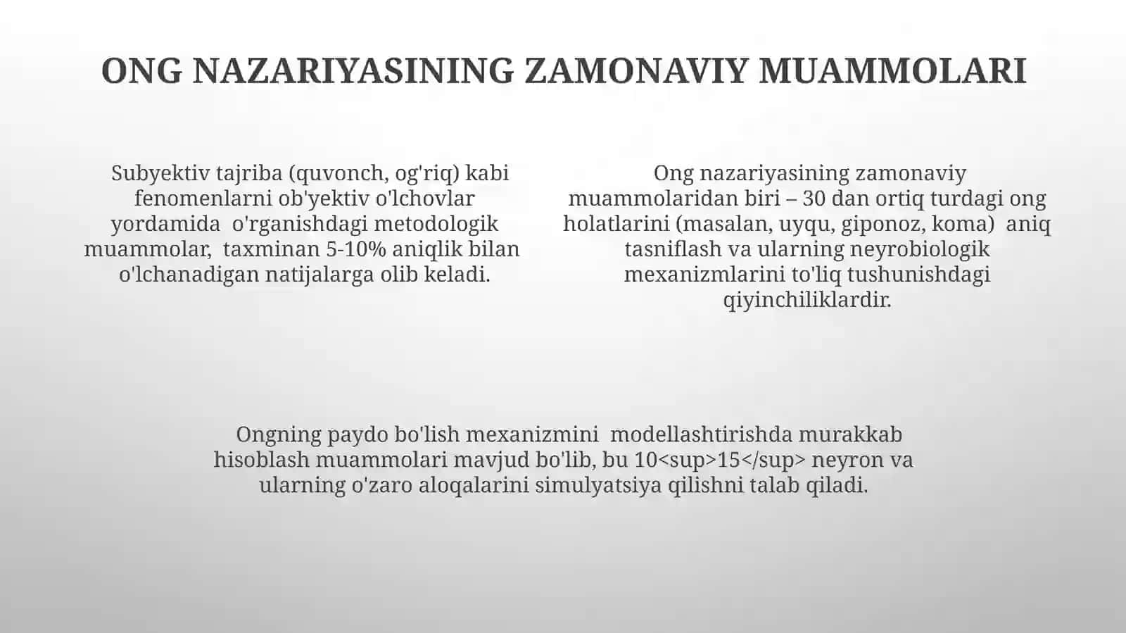 Bilish nazariyasining predmeti mazmun mohiyati 4